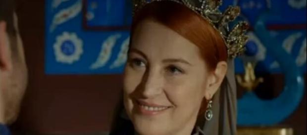 Vahide Perçin - nowa Hürrem - fot. screen YT Vahide Perçin - nowa Hürrem - fot. screen YT