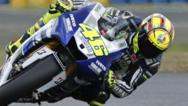 Il Dottore in sella alla sua M1.