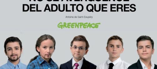 Campaña de Greenpeace de los candidatos españoles