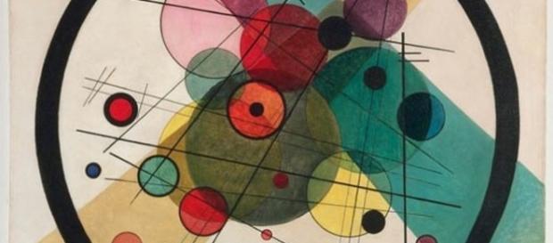 Circles in a circle (1923, Kandinsky) Circles in a circle (1923, Kandinsky)