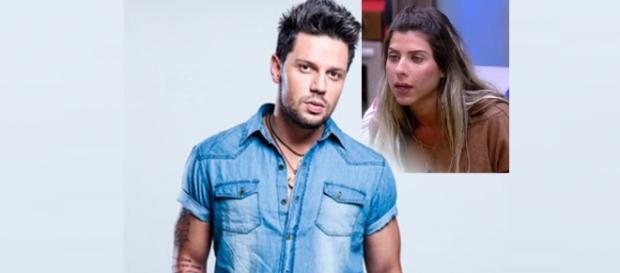 Mãe de Ana Paula está chateada com Thiago Mãe de Ana Paula está chateada com Thiago