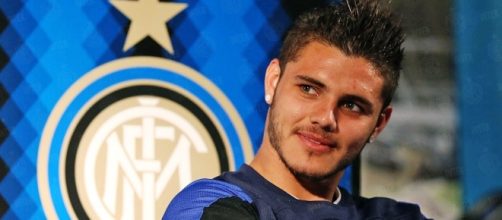 Icardi autore del goal dell'Inter a Bologna