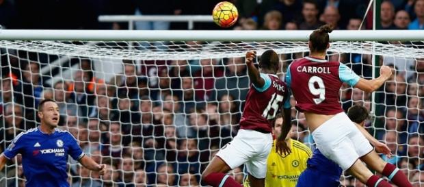 Andy Carroll scored West Ham's 79th minute winner Andy Carroll scored West Ham's 79th minute winner