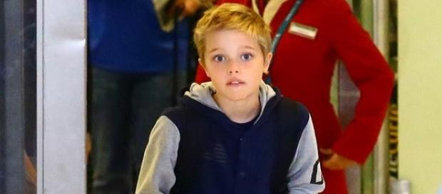 Shiloh apostou num corte masculino Shiloh apostou num corte masculino