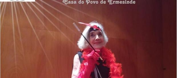 Uma das modelos, Rosa Sousa, tem 91 anos Uma das modelos, Rosa Sousa, tem 91 anos