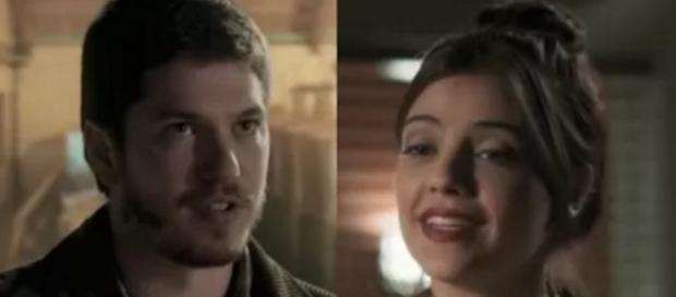 Afonso salva vida de Anita e os dois se apaixonam Afonso salva vida de Anita e os dois se apaixonam