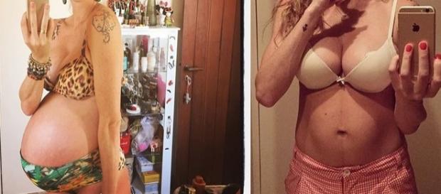 Luana Piovani revela como ficou o corpo Luana Piovani revela como ficou o corpo
