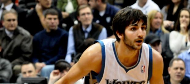 Ricky Rubio durante un partido con los Wolves Ricky Rubio durante un partido con los Wolves