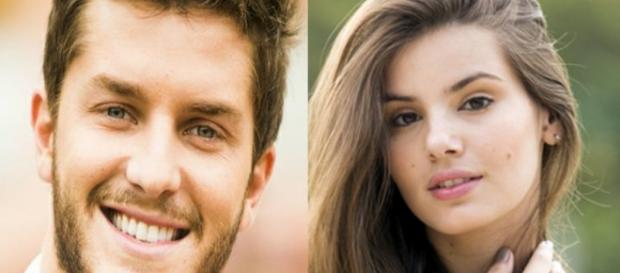 Camila e Kleber farão par romântico em novela Camila e Kleber farão par romântico em novela