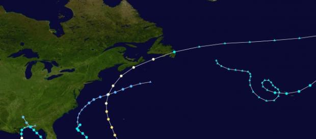 El huracán Joaquín se dirige hacia el Atlántico El huracán Joaquín se dirige hacia el Atlántico
