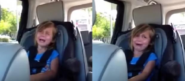 Menina não gostou nada da notícia Menina não gostou nada da notícia