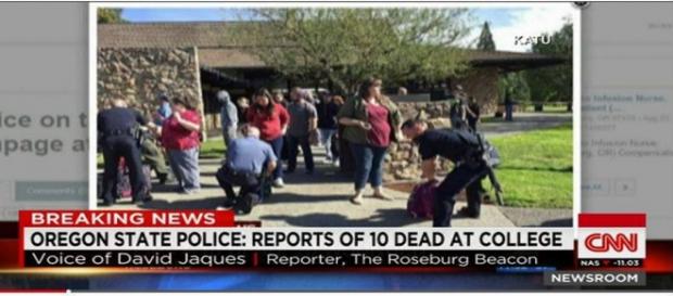 Sparatoria in Oregon, breaking news della CNN Sparatoria in Oregon, breaking news della CNN