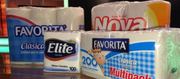 CMPC: Elite, Nova, Confort. SCA: Favorita CMPC: Elite, Nova, Confort. SCA: Favorita