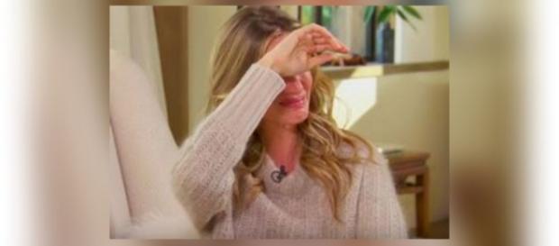 Gisele Bündchen chora durante entrevista Gisele Bündchen chora durante entrevista