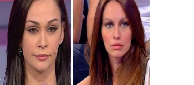 Lite tra Valentina e Laura di Uomini e donne. Lite tra Valentina e Laura di Uomini e donne.
