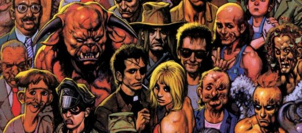 Preacher y los personajes de la serie. Preacher y los personajes de la serie.
