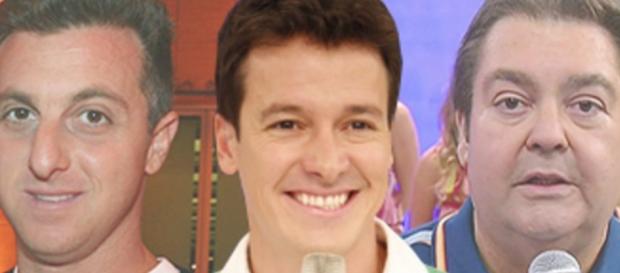 Faustão prefere Rodrigo Faro a Luciano Huck Faustão prefere Rodrigo Faro a Luciano Huck