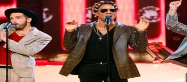 Pablo Puyol como Bruno Mars anoche Pablo Puyol como Bruno Mars anoche