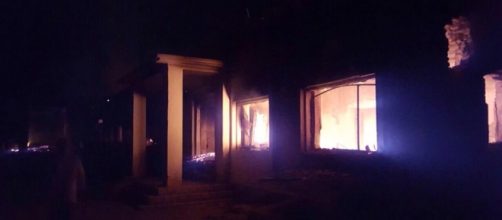 Ospedale Msf colpito a Kunduz (foto @MSF_ITALIA)