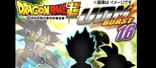 Bardock bajo el logo de Dragon Ball Super Bardock bajo el logo de Dragon Ball Super