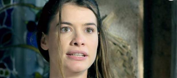 Lívia surta com Vitória por conta do pai Lívia surta com Vitória por conta do pai