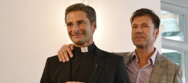 Padre Charamsa e seu companheiro. Padre Charamsa e seu companheiro.