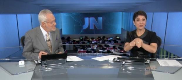 Sandra Annenberg e o boa noite em libras Sandra Annenberg e o boa noite em libras
