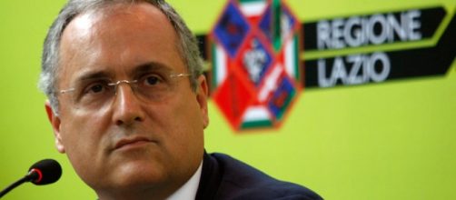 Claudio Lotito, presidente della Lazio