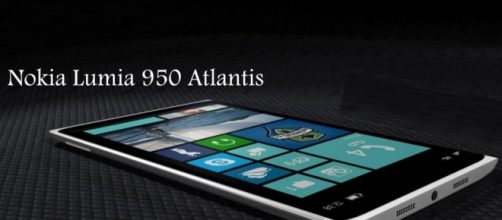 Un'immagine dello smartphone Nokia Lumia 950