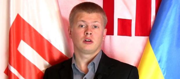 Ukraiński dziennikarz Rościsław Szaposznikow Ukraiński dziennikarz Rościsław Szaposznikow