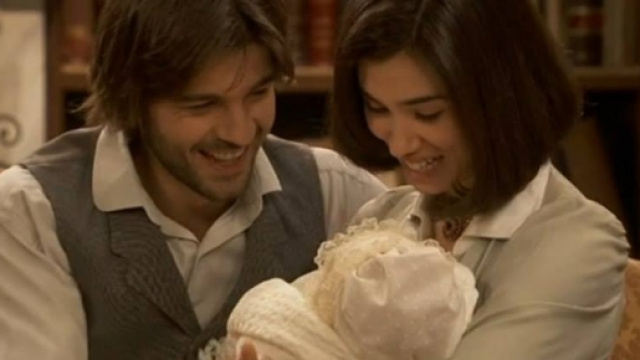 Il Segreto: Esperanza con mamma e papà