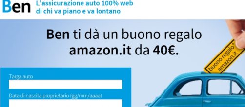 Passare a Ben è facile e ottieni un buono Amazon