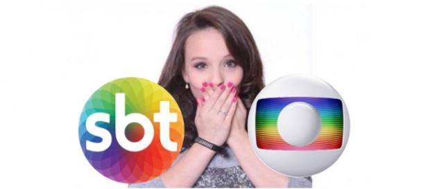 A jovem atriz poderá trocar o SBT pela Globo A jovem atriz poderá trocar o SBT pela Globo