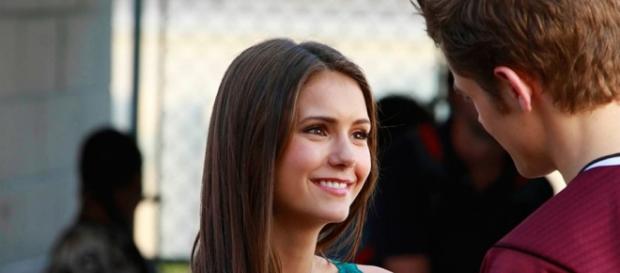Elena e Stefan in The Vampire Diaries Elena e Stefan in The Vampire Diaries