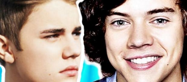 Justin Bieber não gosta da concorrência. Justin Bieber não gosta da concorrência.