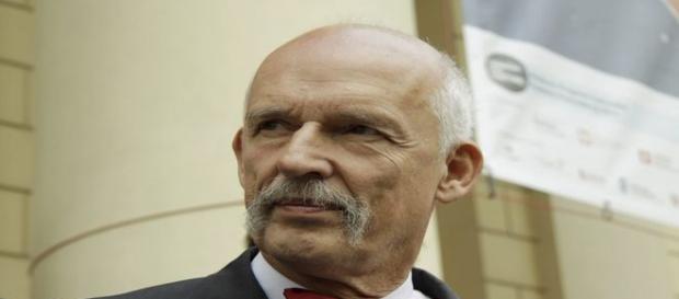 Korwin-Mikek - picie nie przeszkadza w jeździe Korwin-Mikek - picie nie przeszkadza w jeździe