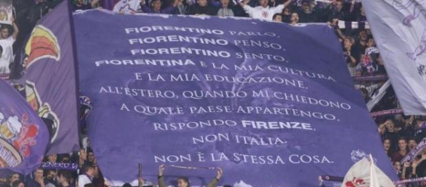 Los Tifosi Viola ante el Atalanta Los Tifosi Viola ante el Atalanta