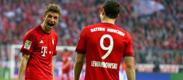 Müller y Lewandoski Fuente: GETTY IMAGES Müller y Lewandoski Fuente: GETTY IMAGES