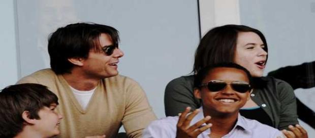 Tom Cruise e la figlia Isabella Tom Cruise e la figlia Isabella