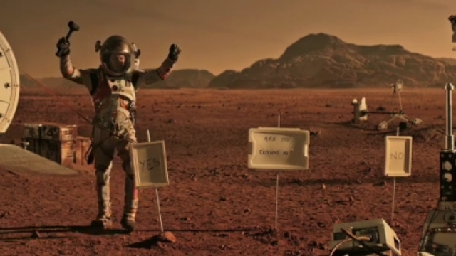 Matt Damon in una scena del film