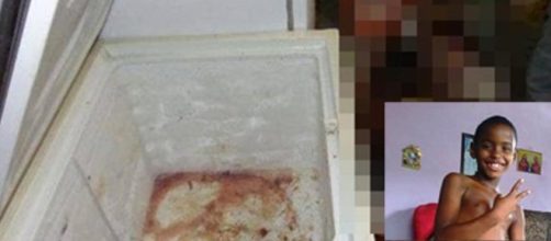 Corpo do menino de 9 anos encontrado no freezer