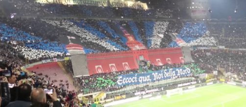 La Curva Nord, cuore del tifo dell'Inter