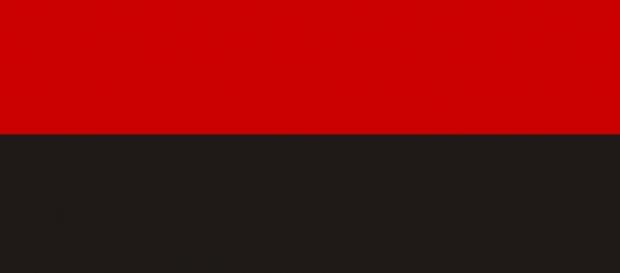 Flaga OUN/UPA, źródło: Wikipedia Flaga OUN/UPA, źródło: Wikipedia