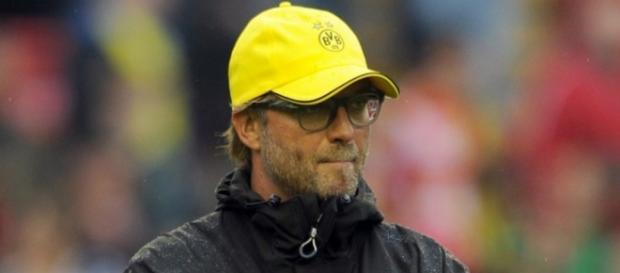Klopp dirigiendo al Borussia Dortmund Klopp dirigiendo al Borussia Dortmund