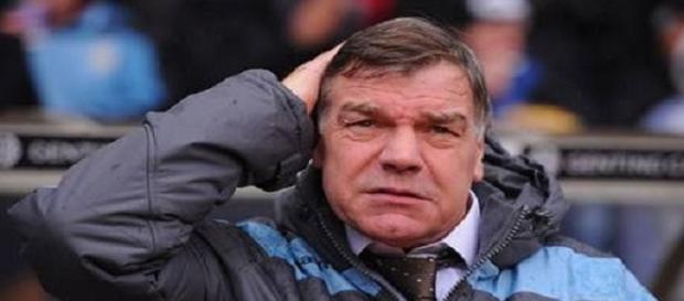 Big Sam Allardyce weighs up his options. Big Sam Allardyce weighs up his options.