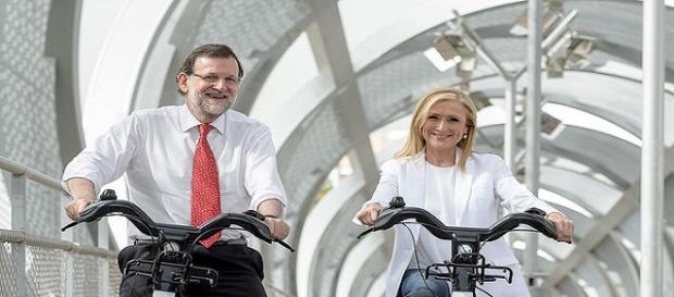 Mariano Rajoy junto a Cristina Cifuentes Mariano Rajoy junto a Cristina Cifuentes