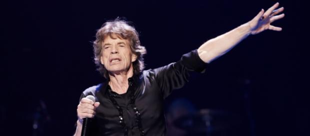 Mick Jagger em apresentação dos Rolling Stones Mick Jagger em apresentação dos Rolling Stones