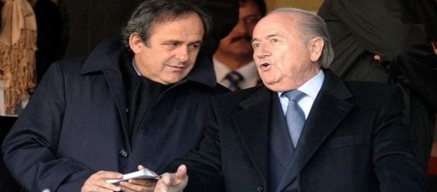 Platini y Blatter, en el punto de mira Platini y Blatter, en el punto de mira