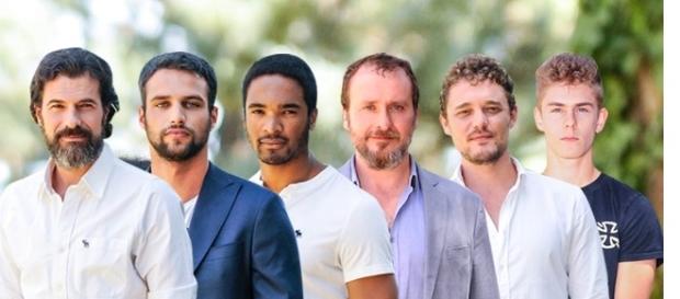 Protagonistas masculinos de "Mar de plástico" Protagonistas masculinos de "Mar de plástico"