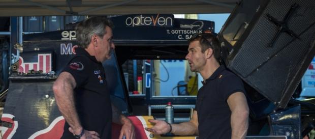 Sainz líder con Peugeot 2008 DKR 16 Sainz líder con Peugeot 2008 DKR 16